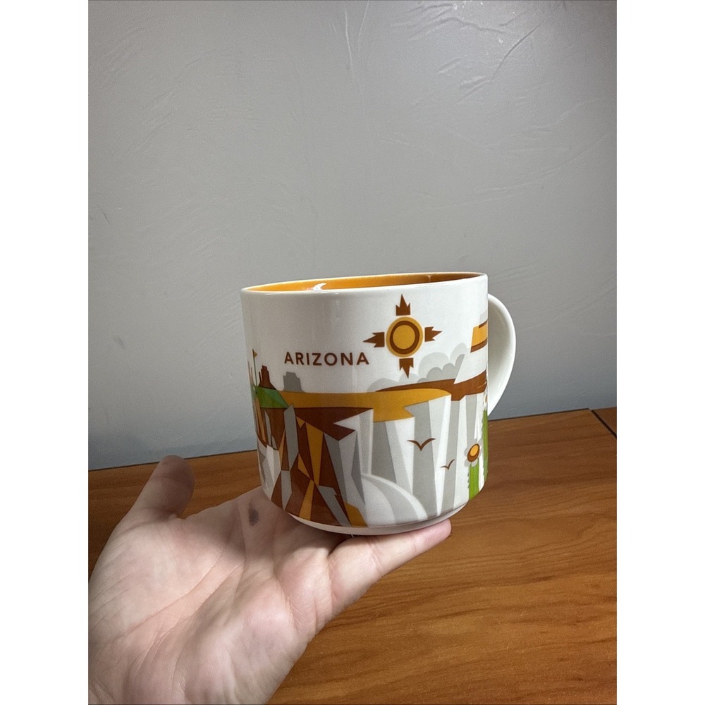 Starbucks You Are Here Collection Arizona Coffee Mug 2015 14oz. Collectible Cup